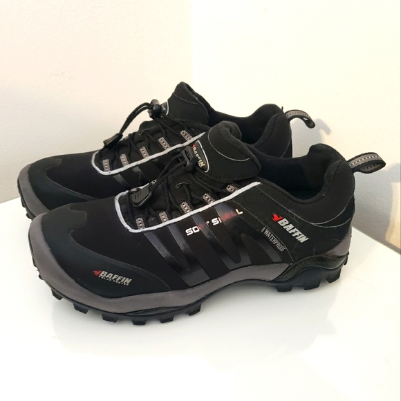 Baffin Polar Proven Waterproof Hiking Shoe Softshell Black Woman 8 EUC - Picture 2 of 11